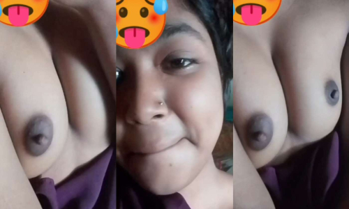 Beautiful Cute Gf Showing Boobs