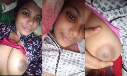 Beautiful Gf Showing Boobies For Lover