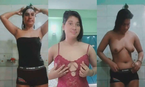 Beautiful Girl Bathing And Nude Show