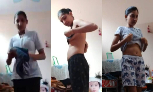 Cute Slim Sis Captured