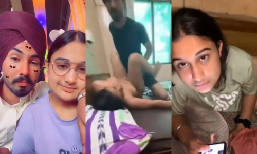 Beautiful Sexy Punjabi Girl Threesome Fucking With Lover And His Friend