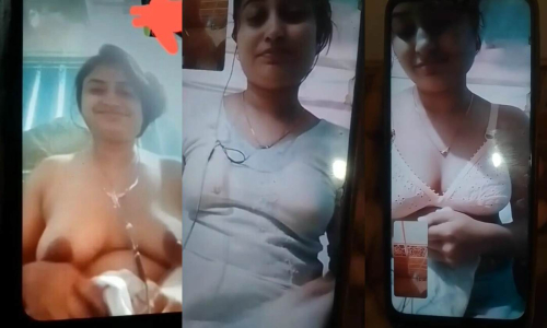 Sexy Wife Showing Lover