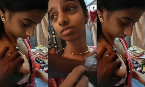 Mallu Innocent Aunty Boobs Pressed By Electrician Guy